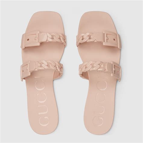 claquette gucci femme rose|Mules en caoutchouc pour femme en caoutchouc rose clair.